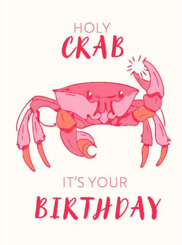 Card Holy Crab