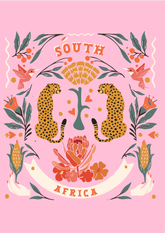 Card SA Pink