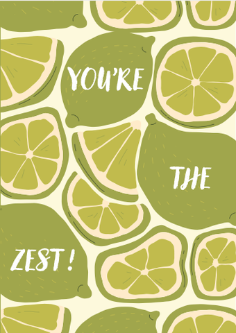 Card You’re The Zest