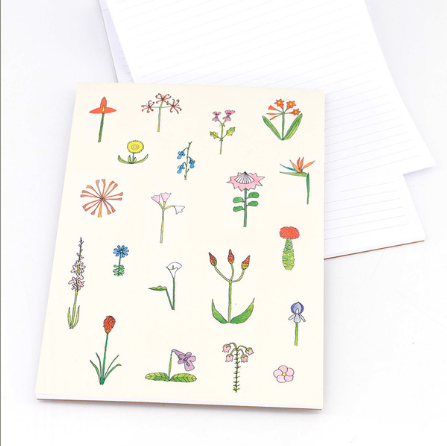 Notepad A5 Original Flowers