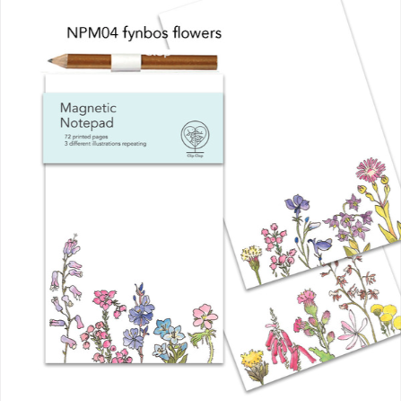 Notepad Magnetic Fynbos Bunches
