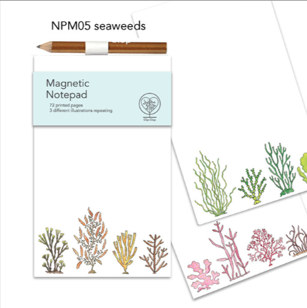 Notepad Magnetic Seaweeds
