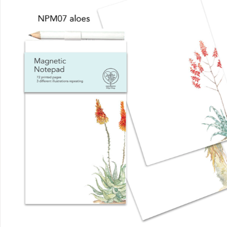 Notepad Magnetic Aloe