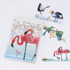 Notepad with Cover Flamingo