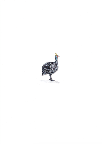 Print Guineafowl A5