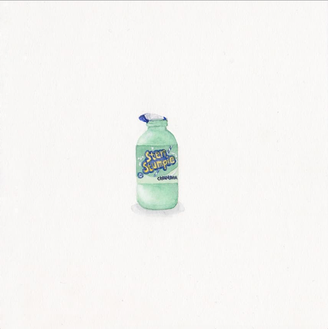 Print Sterie Stumpie cream soda A5