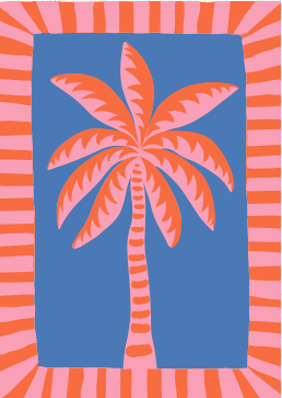 Card Palm Tree