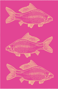 Card Pink Fish