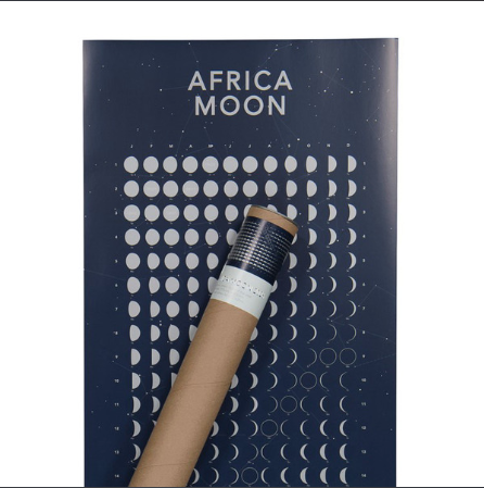 Africa Moon Poster