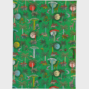 Wrapping Paper / Animal Kingdom (Green) Item