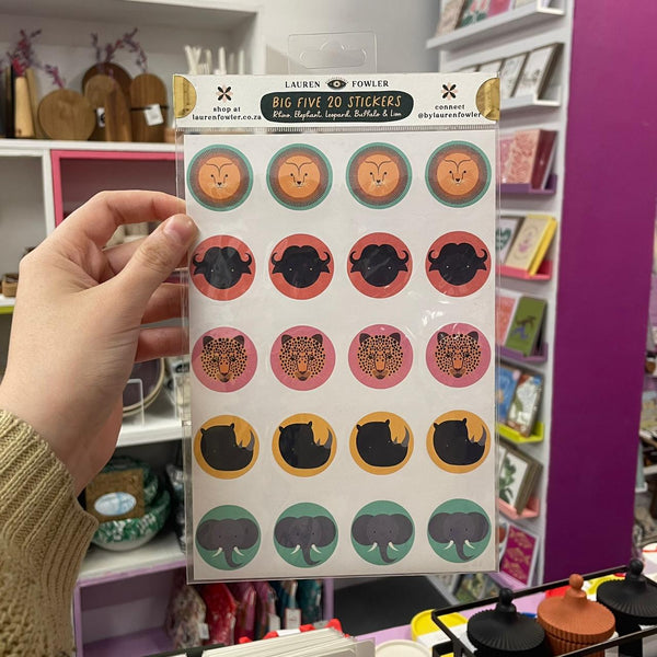 Sticker Big Five Sticker Sheet