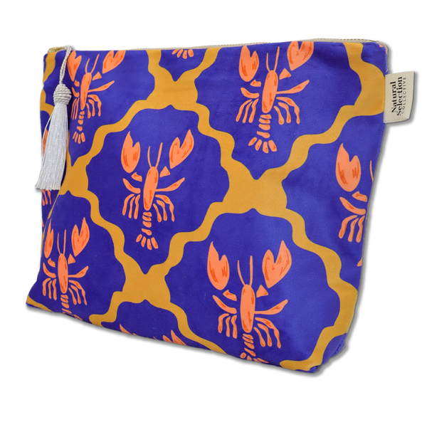 Make Up Bag Velvet | Cape Tangier | Bantry Bay