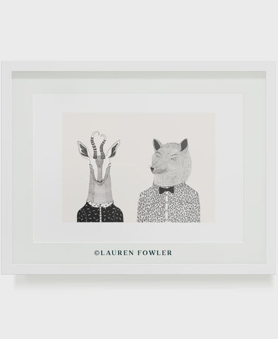 Print A4 Bokkie and Wolf