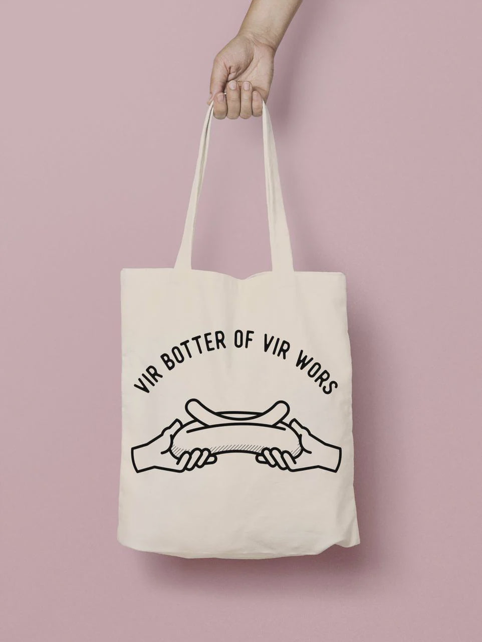 Tote Bag Vir Botter of vir Wors