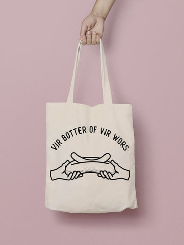 Tote Bag Vir Botter of vir Wors