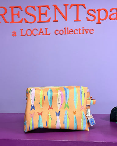 Toiletry Bag | Praia |  Cascais Sardines