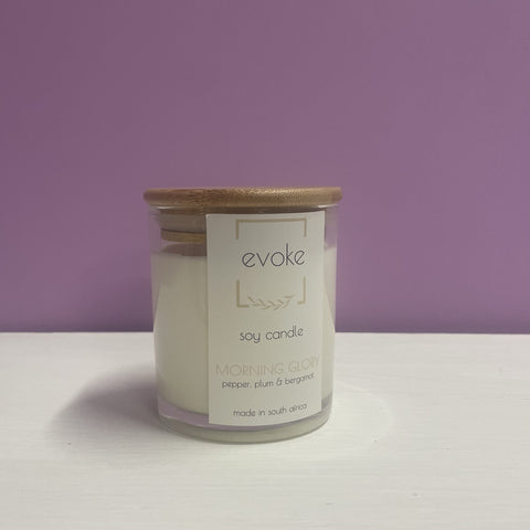 Candle Morning Glory | Plum, Pepper and Bergamot