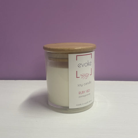 Candle Ruby Red | Pomegranate