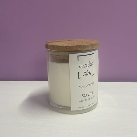 Candle So Zen | Cedar and Bergamot