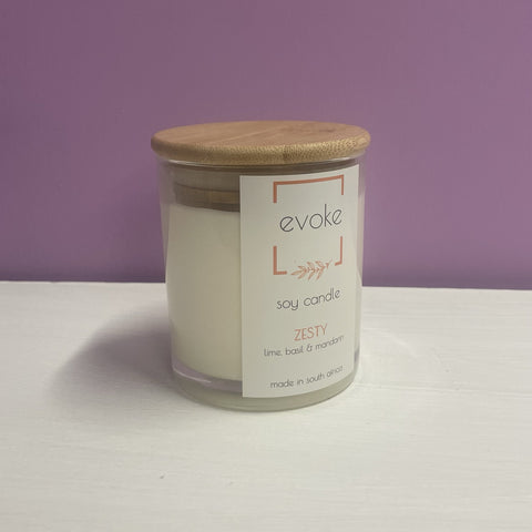 Candle Zesty | Basil, Lime and Mandarin