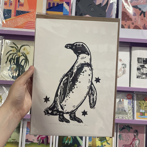 Print | A4 | African Penguin