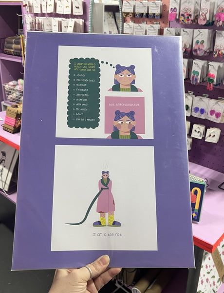 Print | A3 | Bog Rat