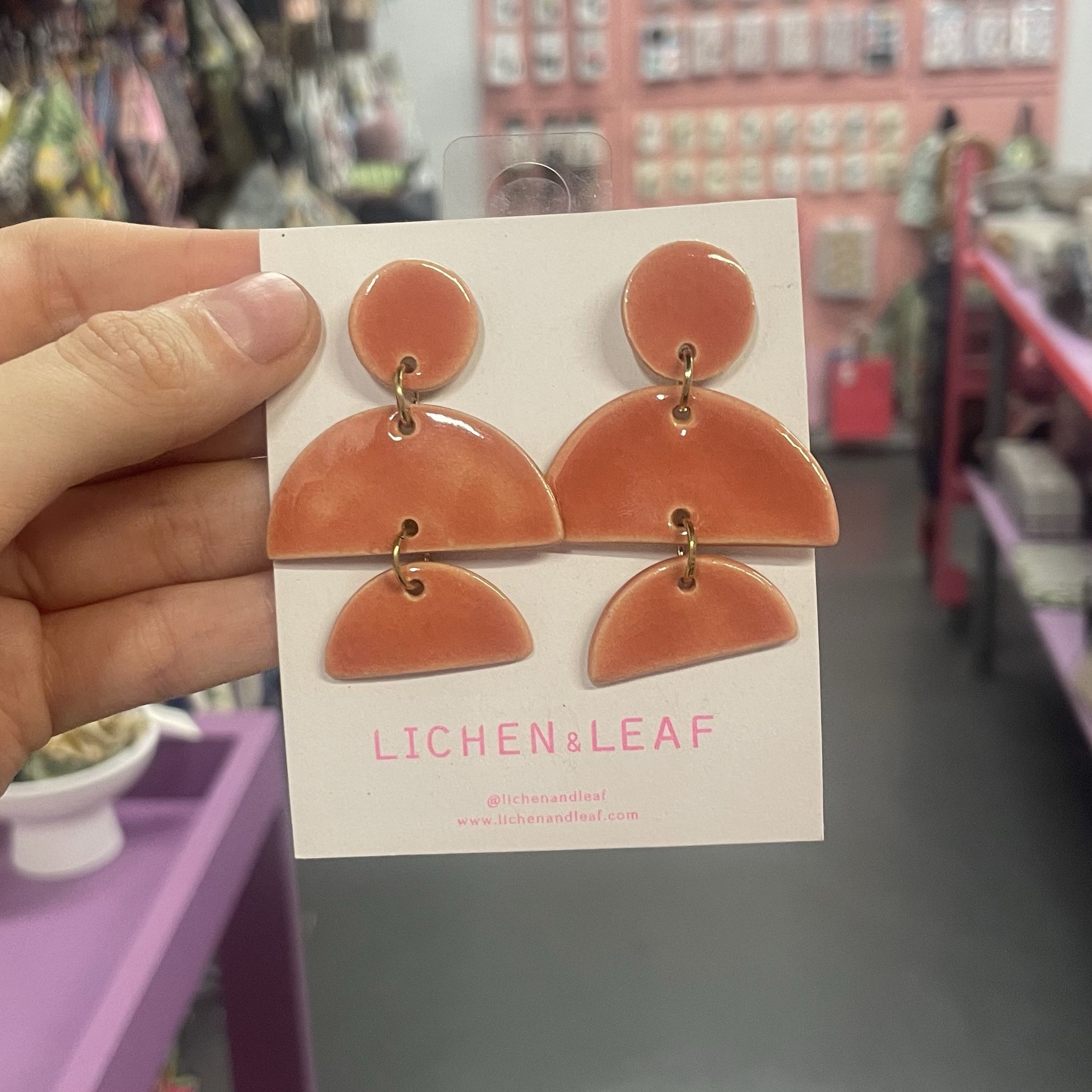 Earrings | Dawn | Orange