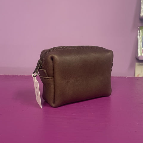 Zip Pouch | Short | Brown
