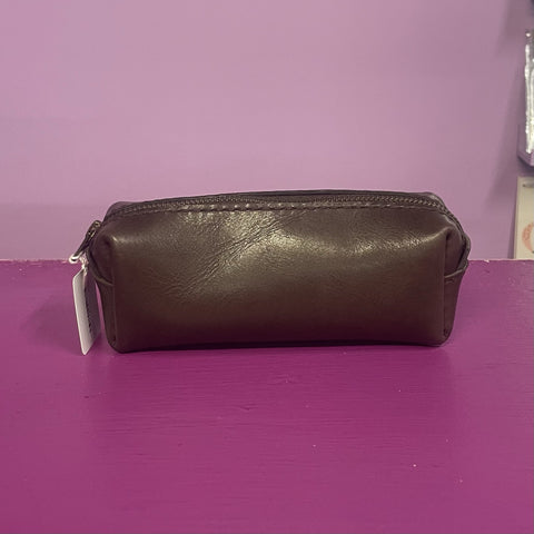 Zip Pouch | Long | Brown