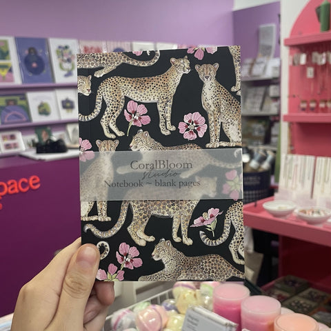 Notebook A6 Softcover Leopards