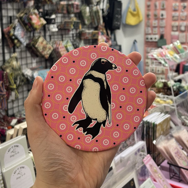 Ceramic Coaster | Set of 4 | Penguins