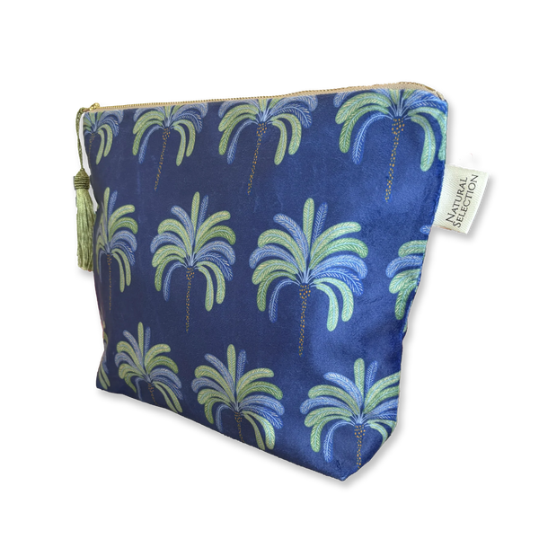 Make Up Bag Costa Del Palma Velvet With Tassle
