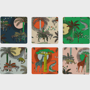 Coasters (Sets) / Animal Kingdom (Assorted)