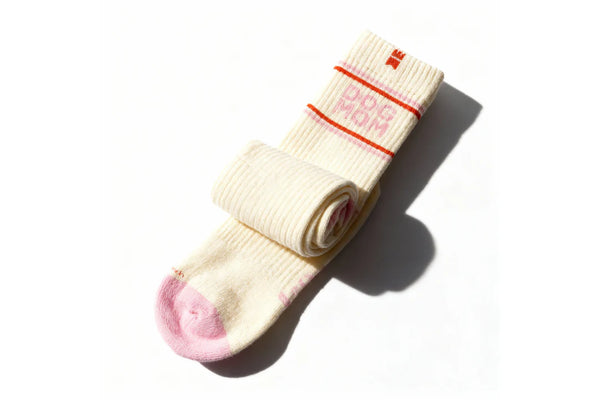 Socks Dog Mom Pink