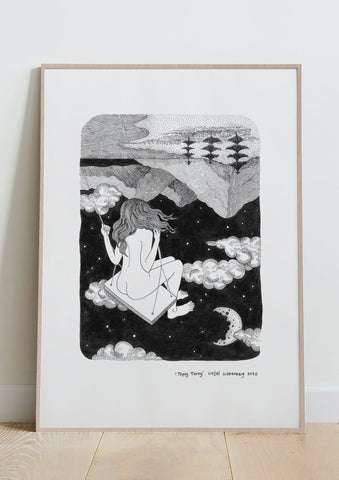 Print A3 Journey of Hope Topsy Turvy