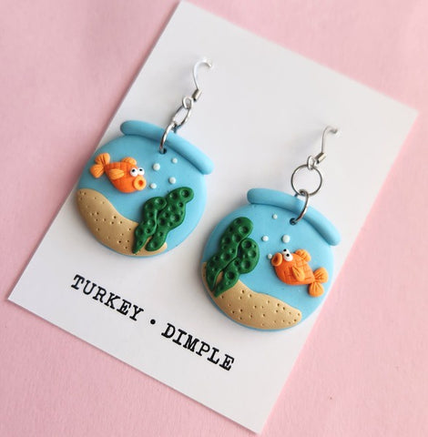 Earrings Studs FishBowl