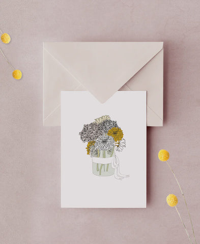 Card A6 Flowers