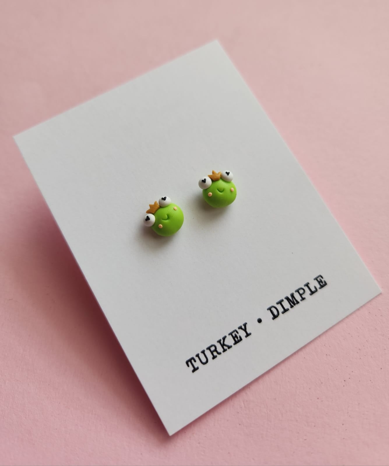 Frog Prince Studs
