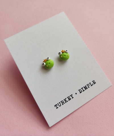Frog Prince Studs