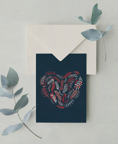 Card A6 Fynbos Heart