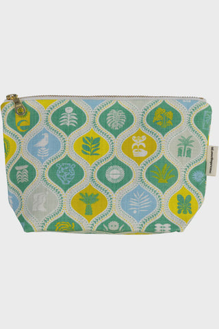 Pouches (Makeup) / Africa Roots (Emerald Green)