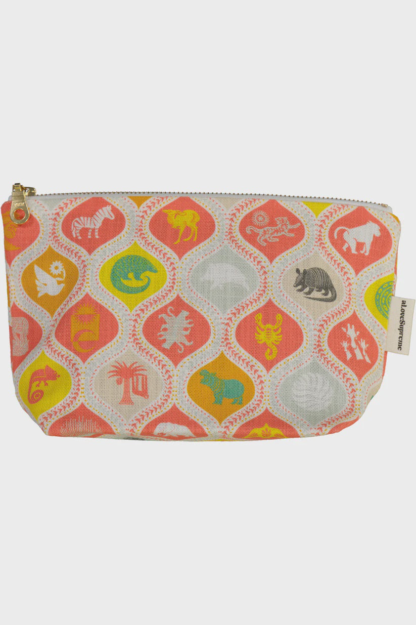 Pouches (Makeup) / Africa Untamed (Burnt Orange)