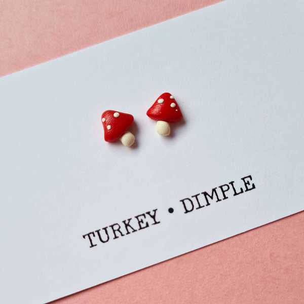 Toadstool Studs