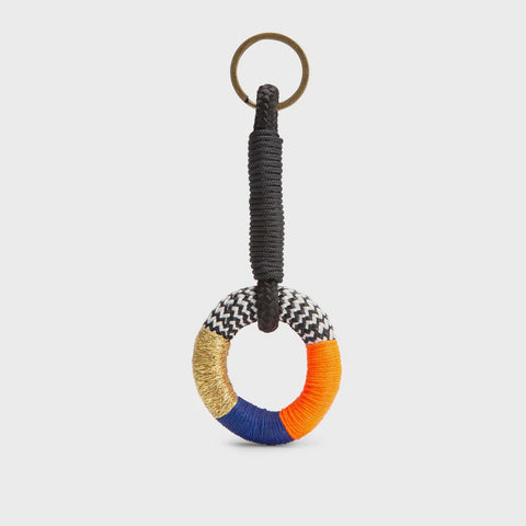 Rope Keyrings One Circle | Black
