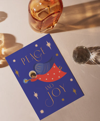 Card A6 Peace and Joy