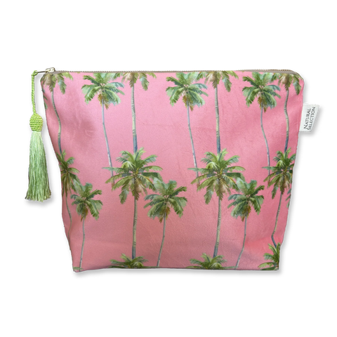 Make Up Bag Playa Del Palma Velvet With Tassle