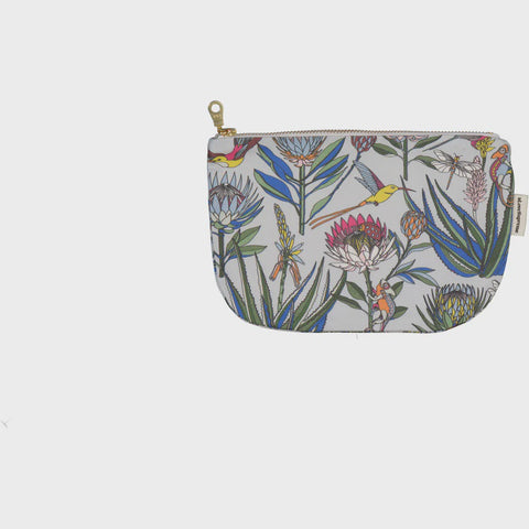 Pouches (Standard) / Bloom (Light Blue Multi Coloured)