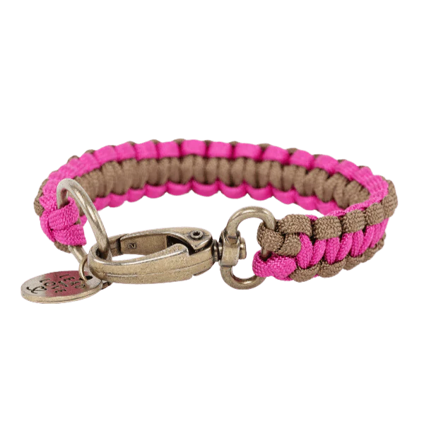 Classic Collar Dark Pink/Bronze XS+