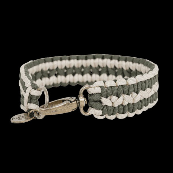 Double Wide Collar Champagne/Army Green S