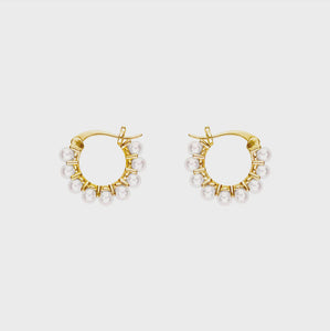 ring of pearls gold